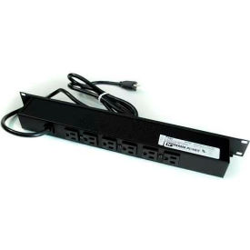 Brooks Elect Of Wiremold R5BZX-15* Wiremold Rack Mount Surge Protected Power Strip, 6 Outlets, 15A, 3kA, 15 Cord image.