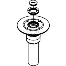 Wiremold RC9AM2TCBK Poke-Thru Furniture Feed 1-1/4" & 2" Concentric Screw Plug Conduit Openings 
