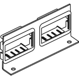 Floor Box Internal Bracket W/(2) 2a Mini Adapter Bezels view 2
