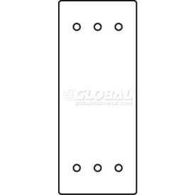 Wiremold Rfb119-Sb Floor Box 1-Gang Blank Sectional Device Plate 