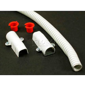 Wiremold V5700f Flexible Section Ivory 18""L