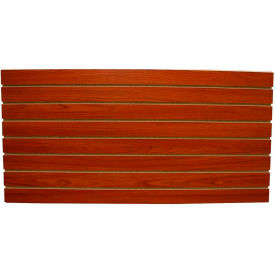 Windmill Slatwall Products EPCH Slatwall Easy Panel Anchor Core 48"W x 24"H (2 PC) Cherry image.