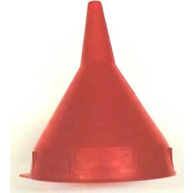 Wirthco Engineering 32090 Funnel King® Red Safety Polyethylene 1 Pint Funnel - 32090 image.