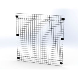 Husky Rack & Wire V0404 Husky Rack & Wire™ Welded Wire Security Partition Panel, 4W x 4H, Black image.