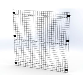 Husky Rack & Wire V0505 Husky Rack & Wire™ Welded Wire Security Partition Panel, 5W x 5H, Black image.