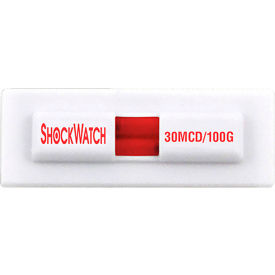 SpotSee ShockWatch MiniClip Double Tube Impact Indicators, 100G Range, 100/Box SpotSee ShockWatch MiniClip Double Tube Impact Indicators, 100G Range, 100/Box