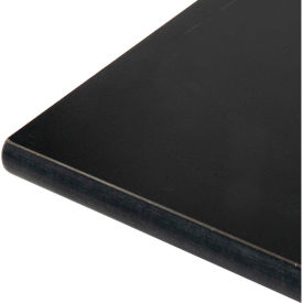 Workstation Industries, Inc. WRKS3048CR-B Workbench Top, Phenolic Resin Safety Edge, 48"W x 30"D x 3/4" Thick image.