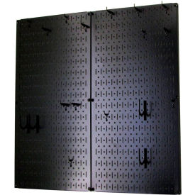 Wall Control Pegboard Hobby Craft Organizer Storage Kit Black 32" X 32" X 9"