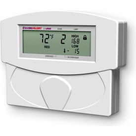 EnviroAlert EA400-24 Four Zone Digital Environmental Monitor Alarm, 24 Volt DC