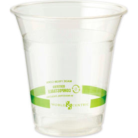 World Centric Clear Cold Cups 12 oz Clear 1000/Carton