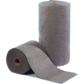 Global Industrial B2305915 Global Industrial™ Universal Roll, Medium Weight, 150L x 15"W, Gray, 2/Pack image.