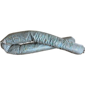 Universal Socks, 3"W x 4'L, Gray, 15/Pack view 2