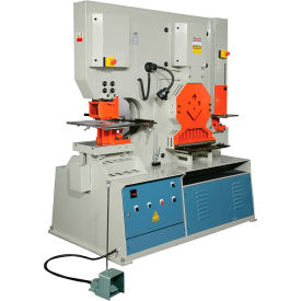 Edwards® SW-132 132 Ton Hydraulic Ironworker w/ 5 Tooling Stations 3 PH 22V