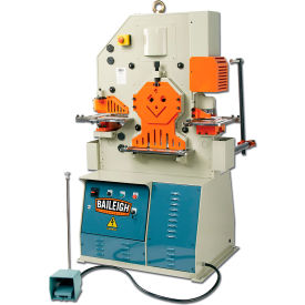 Edwards® SW-621 62 Ton Hydraulic Ironworker w/ 5 Tooling Stations 1PH 220V