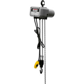 JET Equipment 110515 JET® JSH 1/4 Ton, Electric Chain Hoist, 15 Lift, 8 FPM, 115V image.