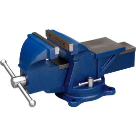 JET Equipment 11106 Wilton General Purpose Jaw Bench Vise with Swivel Base, 6" image.