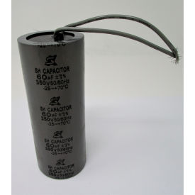 JET Equipment 209-5023RC JET® Run Capacitor 60Uf 350Vac 1.75X4.5, 209-5023RC image.