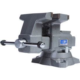 JET Equipment 28822 Wilton Reversible Bench Vise 6-1/2" Jaw Width with 360° Swivel Base image.