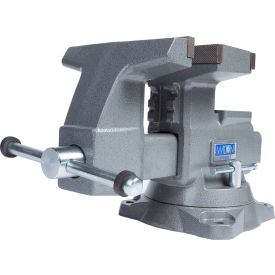 JET Equipment 28823 Wilton Reversible Bench Vise 8" Jaw Width with 360° Swivel Base image.
