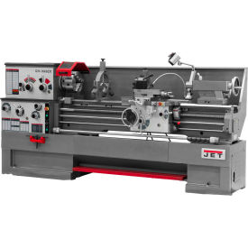 JET Equipment 321452 Jet 321452 GH-1860ZX Large Spindle Bore Lathe W/Newall DP700 DRO & Taper Attachment, 7-1/2 HP image.