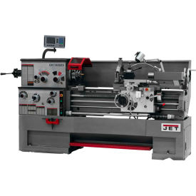 JET Equipment 321470 Jet 321470 GH-1440ZX Large Spindle Bore Lathe W/Newall DP700 DRO, 7-1/2 HP image.
