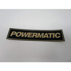 JET Equipment 3312339 JET® Powermatic Logo/Clear Lttrs (510) (Text) , 3312339 image.