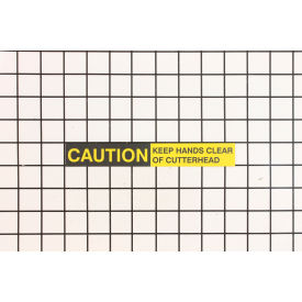 JET Equipment 3330305 JET® Plate Instruction Caution, 3330305 image.