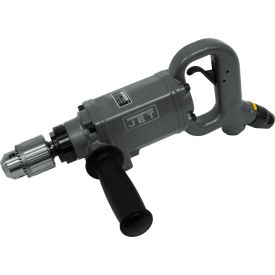 JET Equipment 550670 JET Pistol Grip Air Drill, Jacobs Industrial, 1/2" Chuck, 1200 RPM image.