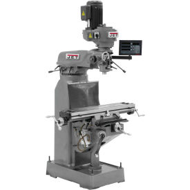 JET Equipment 690177 Jet 690177 JVM-836-1 Milling Machine W/Acu-Rite 200S DRO, 1-1/2 HP image.