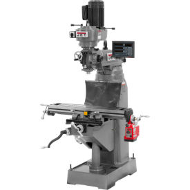 JET Equipment 691174 Jet 691174 JVM-836-1 Milling Machine W/Newall DP700 DRO & X-Axis Powerfeed, 1-1/2 HP image.