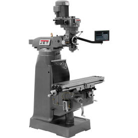 JET Equipment 691228 JVM-836-1 Mill, NEWALL C80 3-axis DRO (Knee) image.