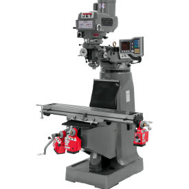 JET Equipment 692068 JET JTM-4VS-1 Mill with 3-Axis ACU-RITE 203 DRO (Quill) with X-Axis Powerfeed image.