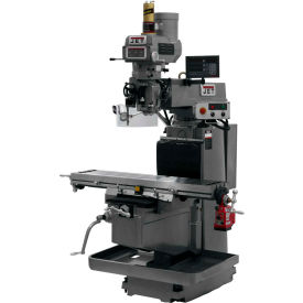 JET® JT9-698079 JTM-1254VS With Newall DP700 3X (Q) DRO X Powerfeed & Air Power Drawbar 