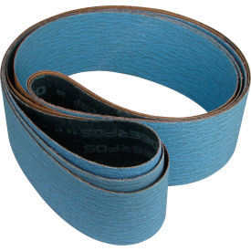 JET Equipment 755180 3-Piece Abrasive Belts for JET Dual Station Abrasive Notcher - 36/60/80 Grit image.