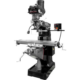 JET Equipment 894132 JET® 894132 ETM-949 Mill,2-Axis ACU-RITE 303 DRO & X-Axis JET Powerfeed & USA Powered Draw Bar image.