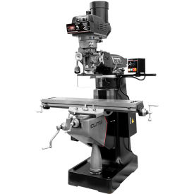 JET Equipment 894332 JET® 894332 EVS-949 Mill,2-Axis ACU-RITE 303 DRO & X-Axis JET Powerfeed & USA Powered Draw Bar image.