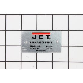 JET Equipment AP3-19 JET® Id Label, AP3-19 image.