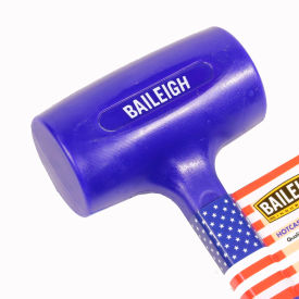 Baileigh Industrial® Standard Soft Face Hammer 2.81 lb. Head 12-3/4"" Steel Handle