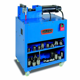 Baileigh Industrial® TE-300 Hydraulic Exhaust Tube Endformer w/ Full Tool Set 3 HP 1PH 220V