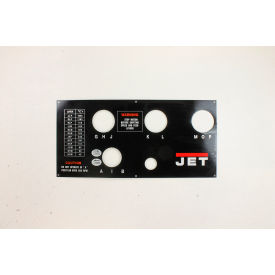 JET Equipment GH1340W-04-02 JET® Name Plate Gh-1340W, GH1340W-04-02 image.