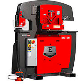 Edwards® 100 Ton Deluxe Hydraulic Ironworker w/ PowerLink & 5 Tooling Stations 3PH 230 V
