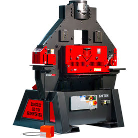 Edwards® 120 Ton Hydraulic Ironworker w/ PowerLink & 5 Tooling Stations 3PH 208 V