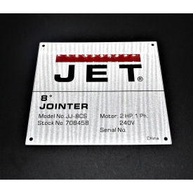JET Identification Label, JJ8CS-ID