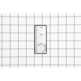 JET Equipment JMLVS-95 JET® Control Panel Label, JMLVS-95 image.