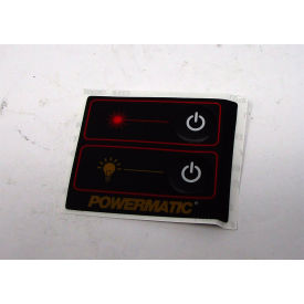 JET Equipment PM2800B-090 JET® Switch Label, PM2800B-090 image.