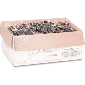 WNA® Heavyweight Plastic Spoons Silver Pack of 600