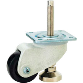 WM Casters WMLC-700FS WMI® Caster and Leveler in One Unit WMLC-700FS - 770 Lb. Capacity - Plate Mounted image.