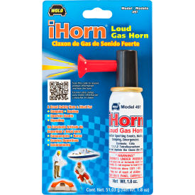 Wolo Manufacturing Corp 497 Wolo® Hand Held 1.8 Oz. Gas Horn - 497 image.