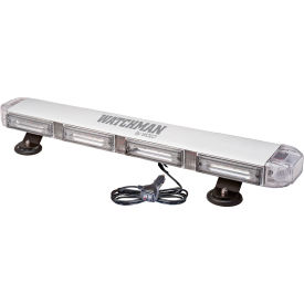 Wolo Manufacturing Corp 7824MP-A Wolo® Low Profile 24" Light Bar Magnet Or Permanent Mount Clear Lens, Amber LEDs - 7824Mp-A image.