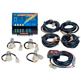 Wolo Manufacturing Corp 8004-6CCRR Lightning 6 80-Watt Power Supply & Four Bulb Kit image.